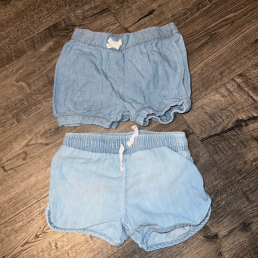 Cat & Jack & Carter’s Light Blue Shorts
